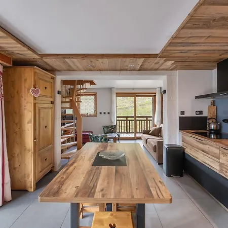Duplex 3 Pieces A Village, Au Pied Des Pistes - Fr-1-562-78 Apartment Courchevel